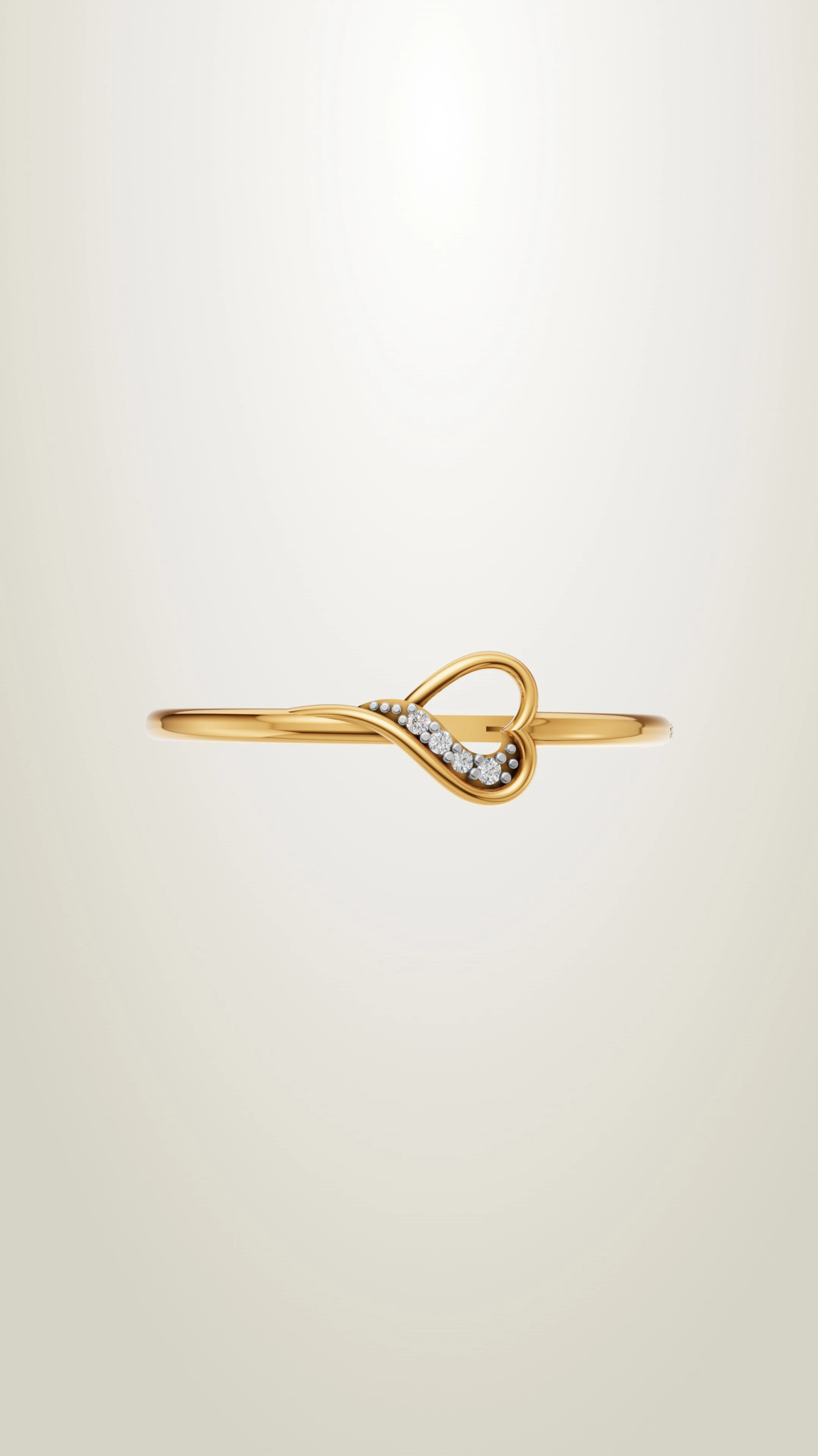 Minimal Gold Band Ring - Image 2