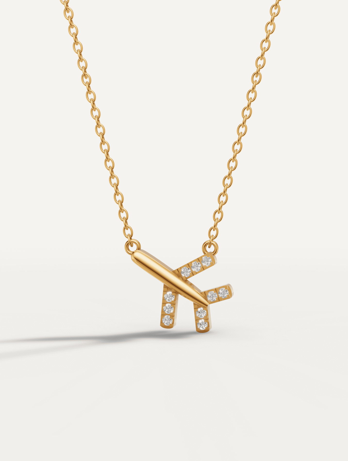 Designer Diamond Pendant Set