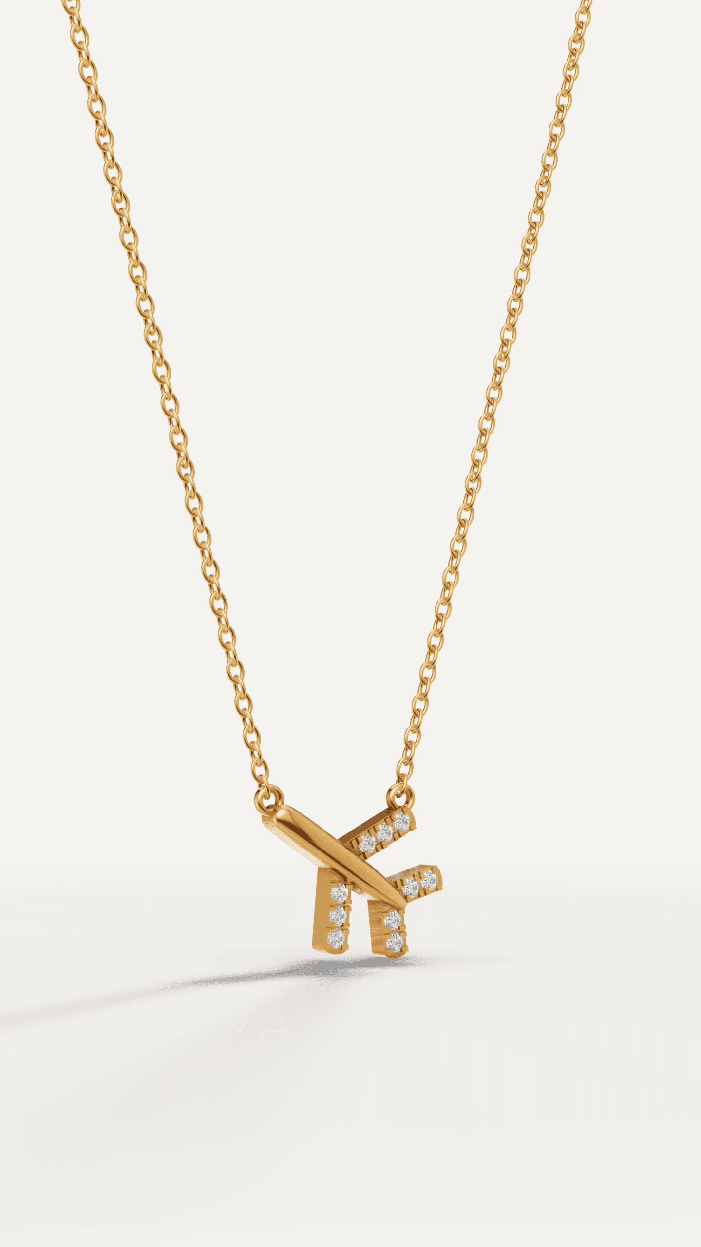 Designer Diamond Pendant Set - Image 2