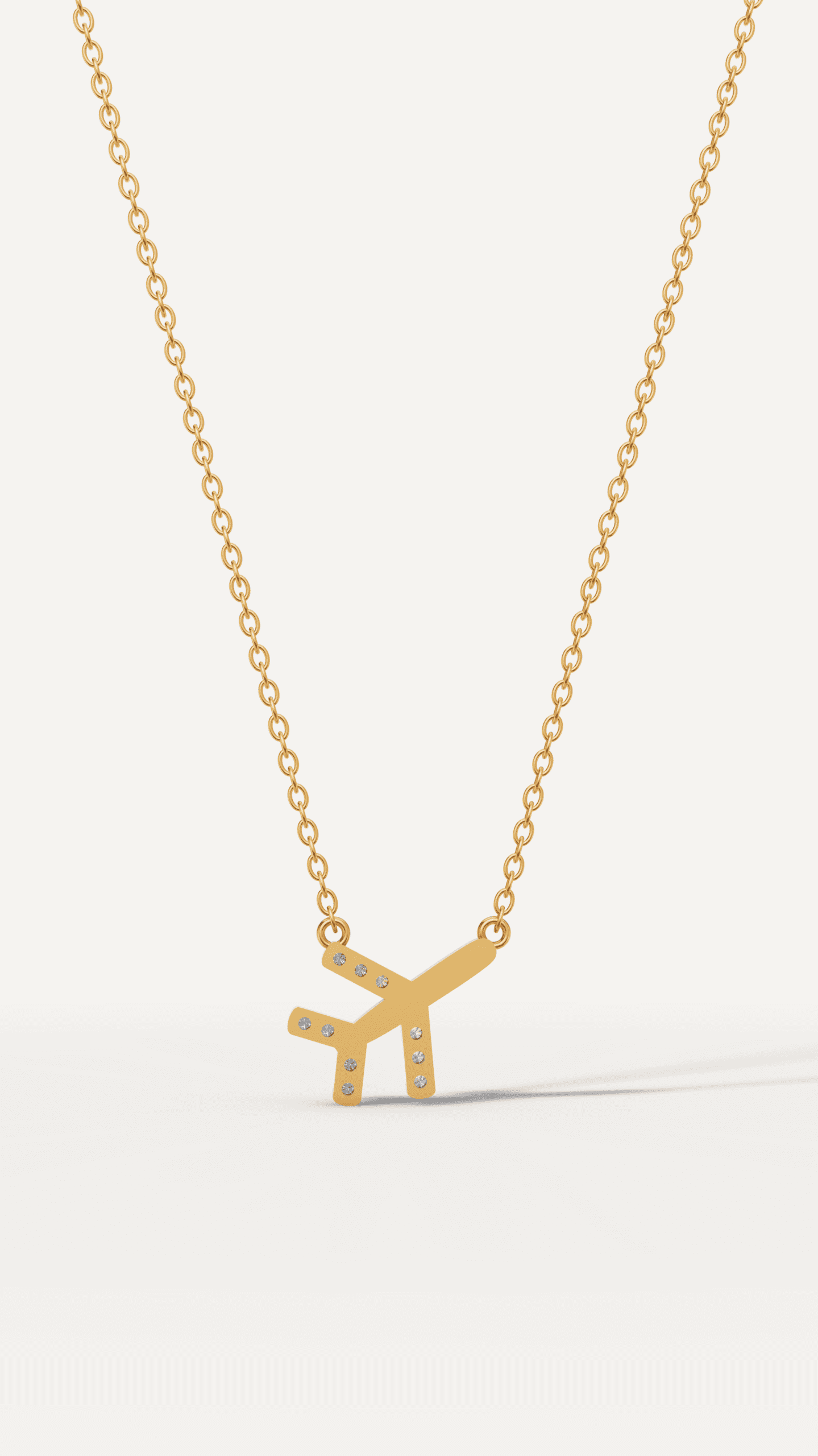 Designer Diamond Pendant Set - Image 3