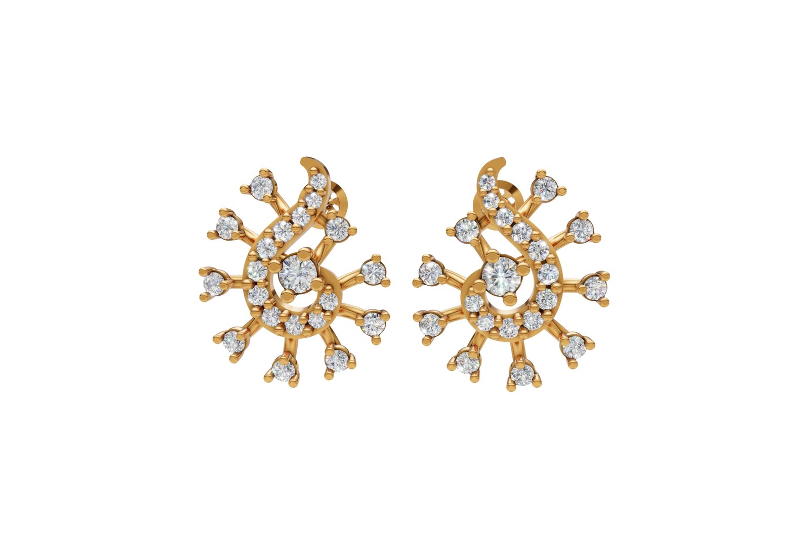 Luxury Designer Stud Earrings