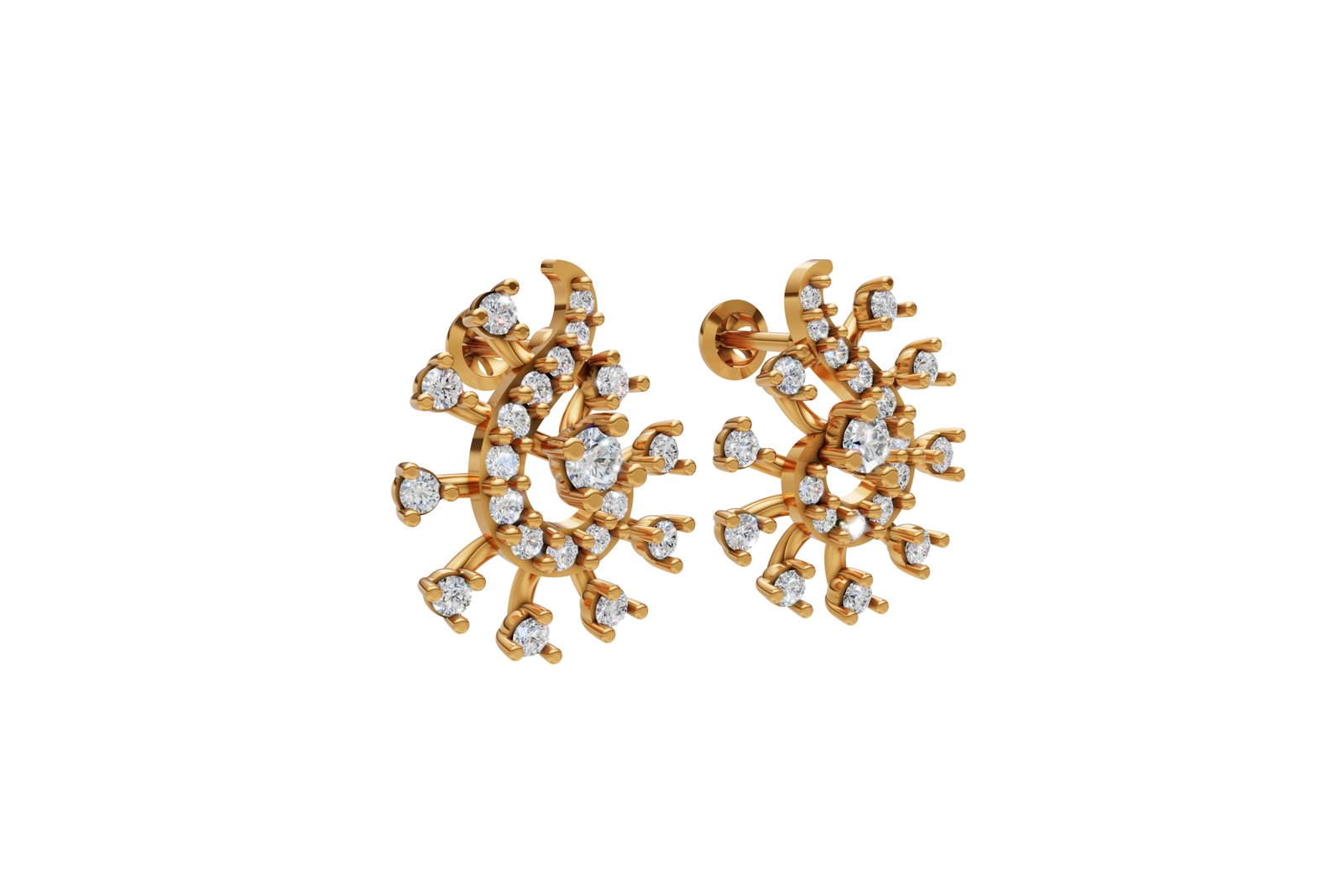 Luxury Designer Stud Earrings - Image 2