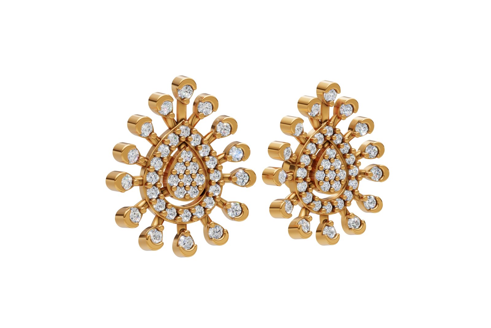 Elegant Vintage Earrings - Image 2